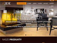 Tablet Screenshot of jadik.pl